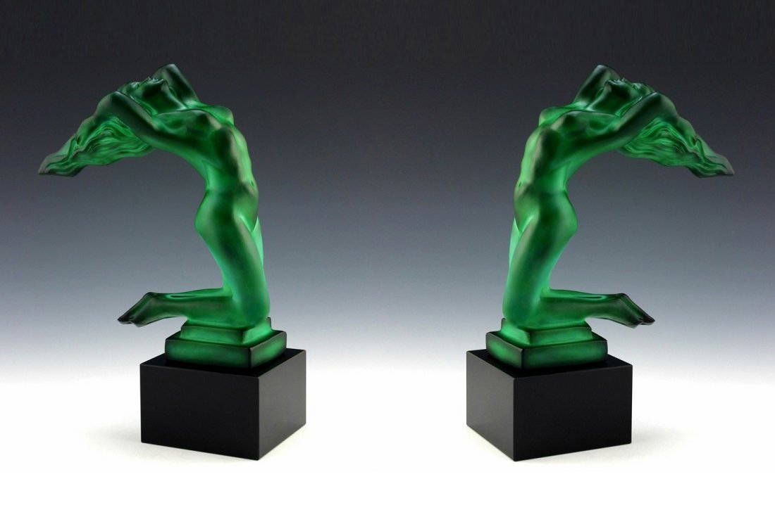 Lalique Bookends for Sale at Auction