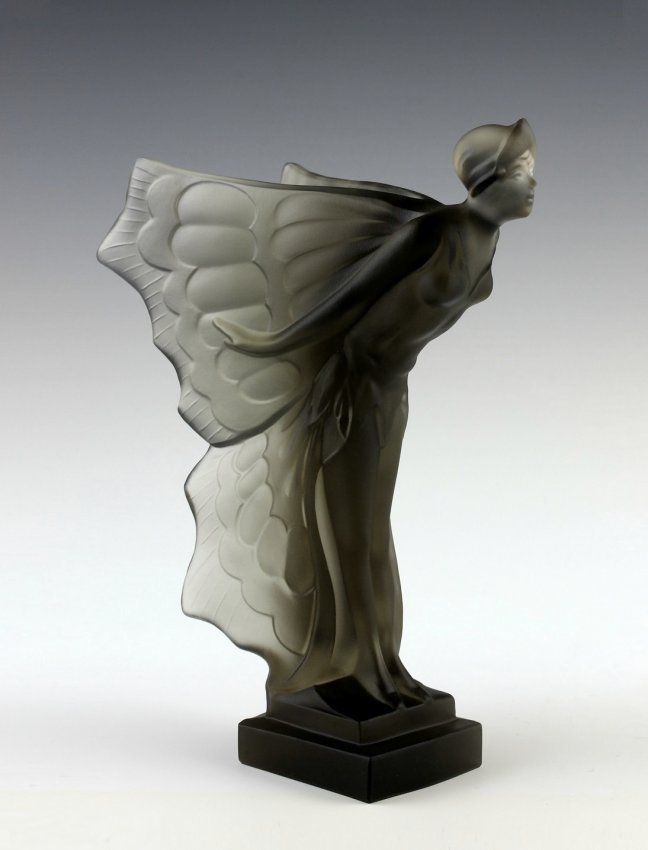 France Art Deco 1930' Rolls Royce Flying Lady Spirit of Ecstasy (1 of 4)