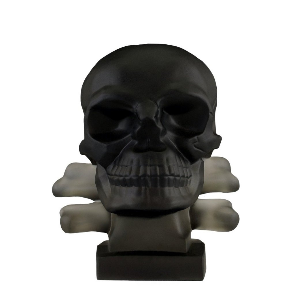 Art Deco Gray Glass Sculpture ' Skull ' Hood Ornament 1930' H.Hoffmann: This piece is a great addition to collection or a great gift. Top Qality Art Deco Gray Glass Car Mascot. This car mascot was originally made by LALIQUE. This piece was made in Bohemia from ORIGINAL an