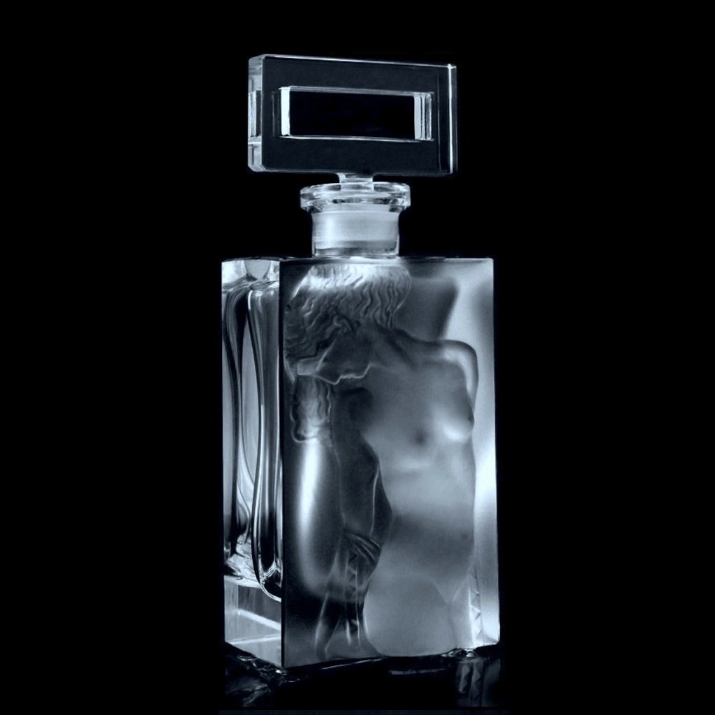 Art Deco Glass ' Odalisque ' Collectible Large Perfume Bottle 1930' H.Hoffmann by Lalique (1 of 1)