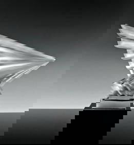 Art Deco Glass Sculpture ' Flash ' Hood Ornament 1930' H.Hoffmann (1 of 6)