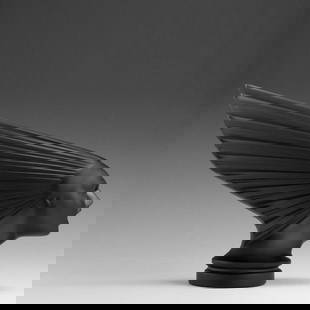 Art Deco Black Glass ' Spirit Of The Wind ' Hood Ornament ' Victoire ' 1930 H.Hoffmann by Lalique: This piece is a great addition to collection or a great gift. Art Deco Black Glass Collectible Sculpture ' Victoire ' Hood Ornament, Car Mascot. Very beautiful decoration. It is breathtaking high qual