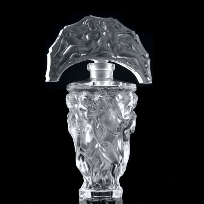 Art Deco Glass Bacchantes Perfume Bottle 1930' H.Hoffmann (1 of 2)