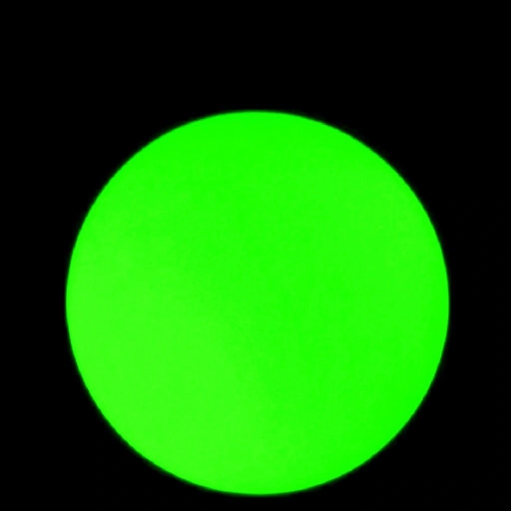 Czech Yellow Vaseline Uranium Glass Sphere Paperweight 3 1/8 '' (1 of 2)