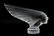Bohemian Art Deco Glass VICTOIRE Car Mascot H.Hoffmann