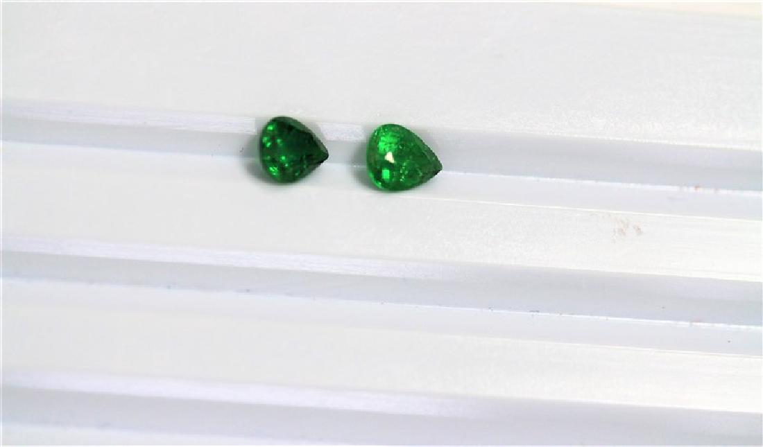 1.94ct Pear Shape Tsavorite ( Match pair) Dimension-: 1.94ct Pear Shape Tsavorite ( Match pair) Dimension- 6.6x5.5x3.6 #TS-116