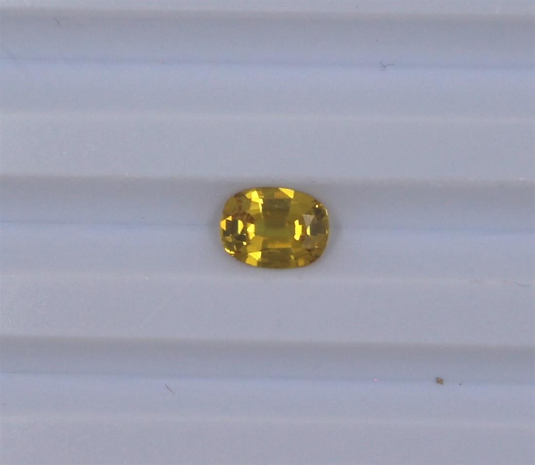 1.44ct Yellow Sapphire Oval cut: 1.44ct Yellow Sapphire Oval cut 8.2x6.1x3.4 #YS-357