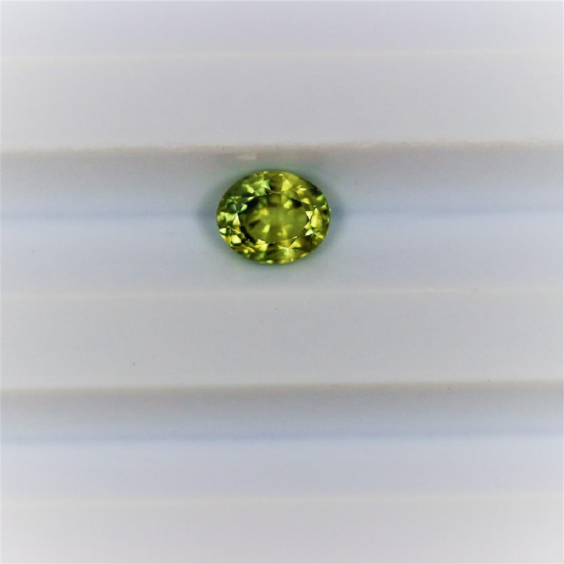 0.75ct Green Tsavorite Oval cut: 0.75ct Green Tsavorite Oval cut 5.7x4.6x3.2-D #TS-225