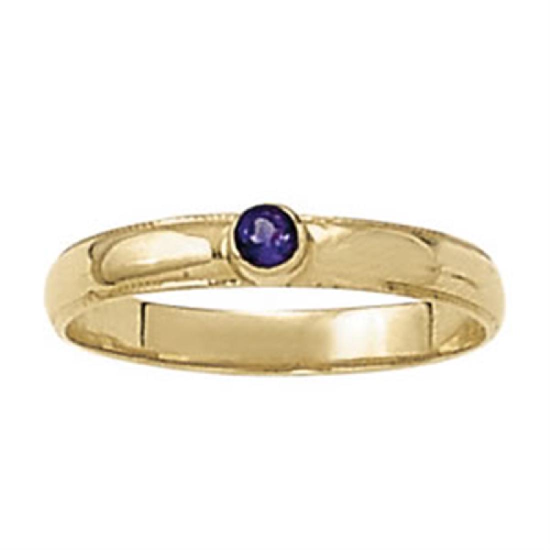 0.3ct Blue sapphire 14K Yellow Gold Ring 2.01gm: 0.3ct Blue sapphire 14K Yellow Gold Ring 2.01gm Stone Breakdown - 1 - .1PT Round All Weights and Measurements are Approximate #82374