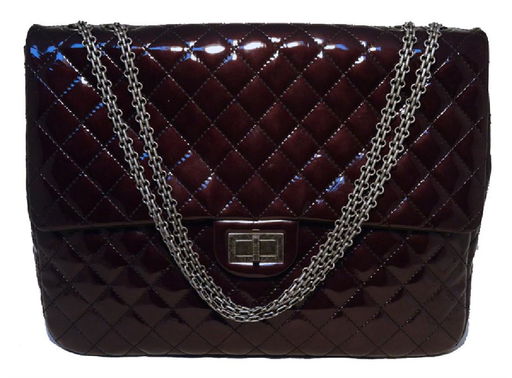 Rare Chanel Quilted Patent Leather Reissue Classic Flap
