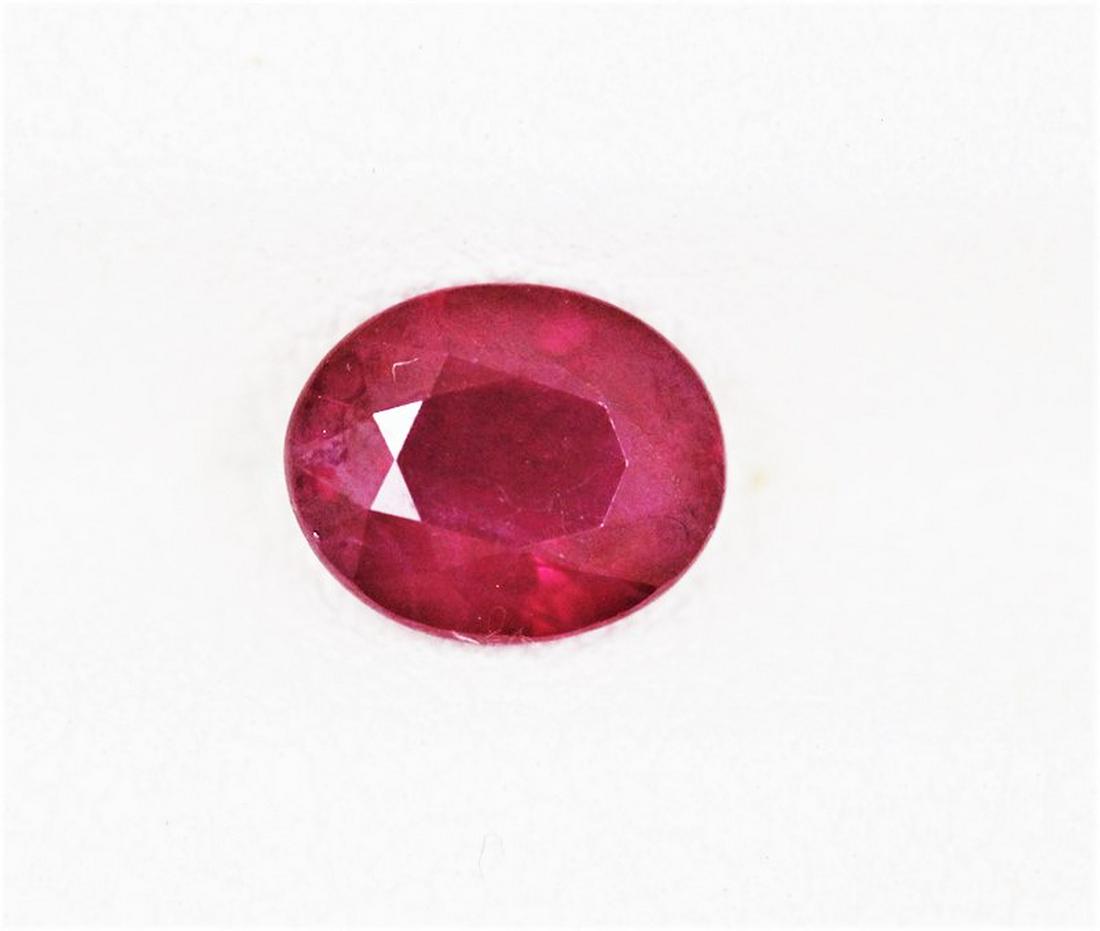 GIA Certified 1.54cts Oval Shape Ruby