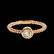 0.40CT NATURAL DIAMOND 14K ROSE GOLD RING
