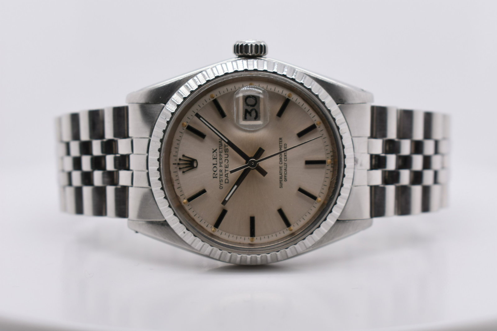 Rolex DATEJUST 1603 36mm: Rolex DATEJUST 1603 36mm Material : S/S Serial / Year : Random Papers : No #AX-A2395