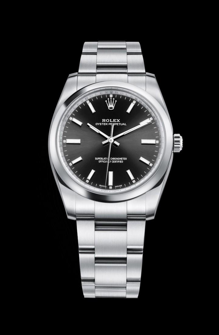 Rolex 34MM Model# 114200: Rolex 34MM Model: 114200 Bracelet : oyster Dial : Black #J715