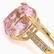 8.83ct Kunzite 14 K Yellow Gold Ring - 2