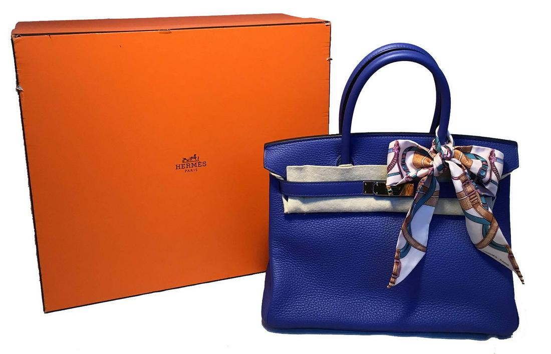 royal blue birkin bag