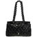 Chanel Black Patent Leather 2 way Classic Flap Shoulder