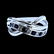 0.40CT NATURAL CEYLON SAPPHIRE 14K WHITE GOLD RING