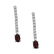 2ct Natural Ruby 14K Gold Earrings