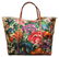 Dolce and Gabbana Floral Print XL Canvas Tote Weekend - 3