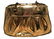 Fendi Gold Leather Buckle B Bag - 3