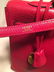 Hermes Red Clemence Leather Gold GHW 35cm Kelly bag - 10