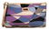 Emilio Pucci Purple Blue Black and White Print Leather