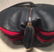 Rare Gucci Vintage Navy Leather Striped Canvas Shoulder - 7