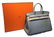 2017 CUSTOM Made NWOT Hermes Grey 35cm Togo Birkin Bag
