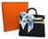 Hermes Black Clemence 25cm GHW Birkin Bag