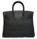 Hermes Black Clemence 25cm GHW Birkin Bag - 4