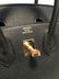 Hermes Black Clemence 25cm GHW Birkin Bag - 7
