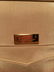 Judith Leiber Vintage Cream Pinched Leather Clutch - 7
