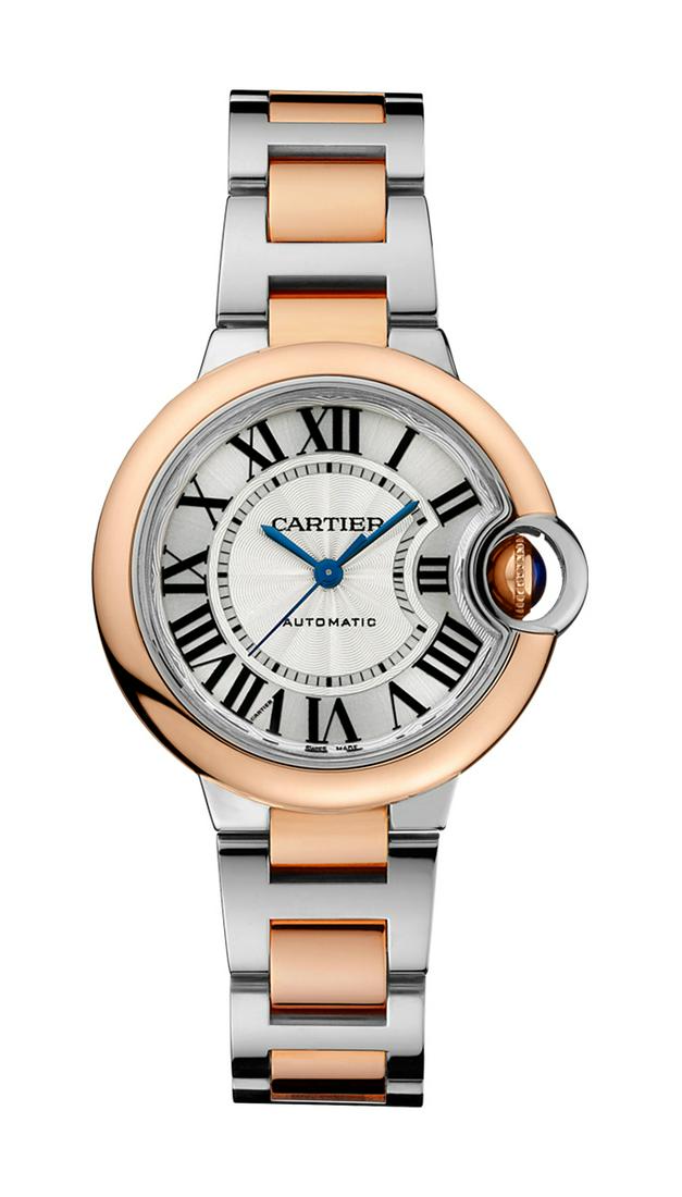 Cartier 42MM BB SS/RG Model #W2BB0004: Cartier 42MM BB SS/RG Model Number : W2BB0004 Bracelet : SS/RG Dial : SILVER #J338