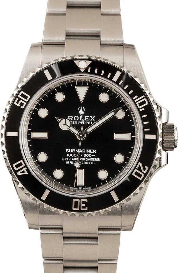 Pre-owned Rolex Submariner 124060: Pre-owned Rolex Submariner 124060 Serial / Year - Random #B140095