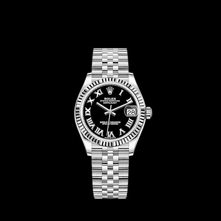 Rolex Datejust SS/WG Model #278274: Rolex Datejust SS/WG Model #278274 Bracelet : jubilee Dial : Black Roman #J912