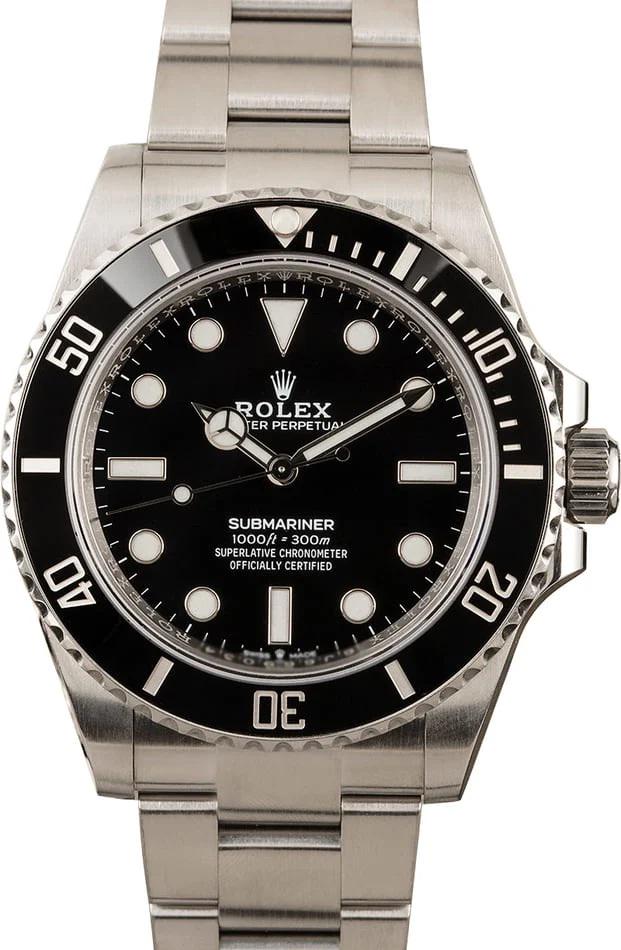 Pre-owned Rolex Submariner 124060: Pre-owned Rolex Submariner 124060 Serial / Year - Random #B139664x