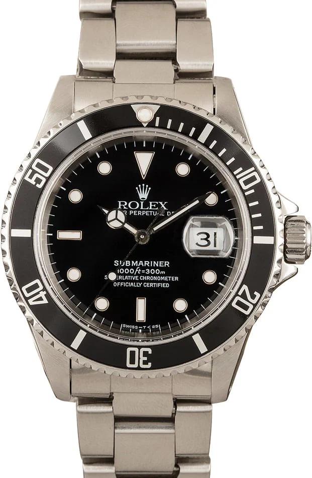 Pre-owned Rolex Submariner 16610: Pre-owned Rolex Submariner 16610 #B138388x