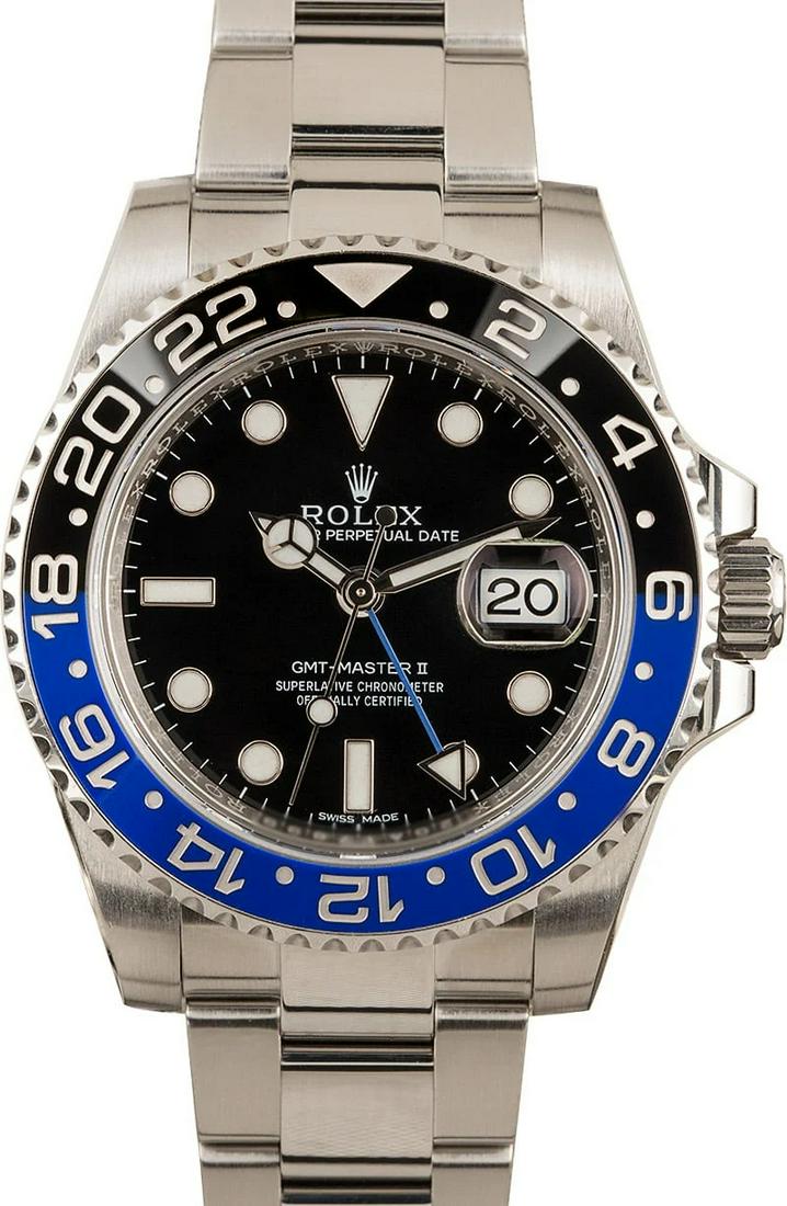 Pre-owned Rolex GMT-Master II - 116710BLNR: Pre-owned Rolex GMT-Master II - 116710BLNR SKU #B-12533 Every watch comes with a Quality testing and authentic report Certificate issued by the industry's leading independent authority on watch authen