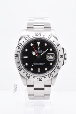 Pre-owned ROLEX EXPL II Model #16550 S/S 40MM: Pre-owned ROLEX EXPL II Model #16550 S/S 40MM SKU #AR-12401 Every watch comes with a Quality testing and authentic report Certificate issued by the industry's leading independent authority on watch au