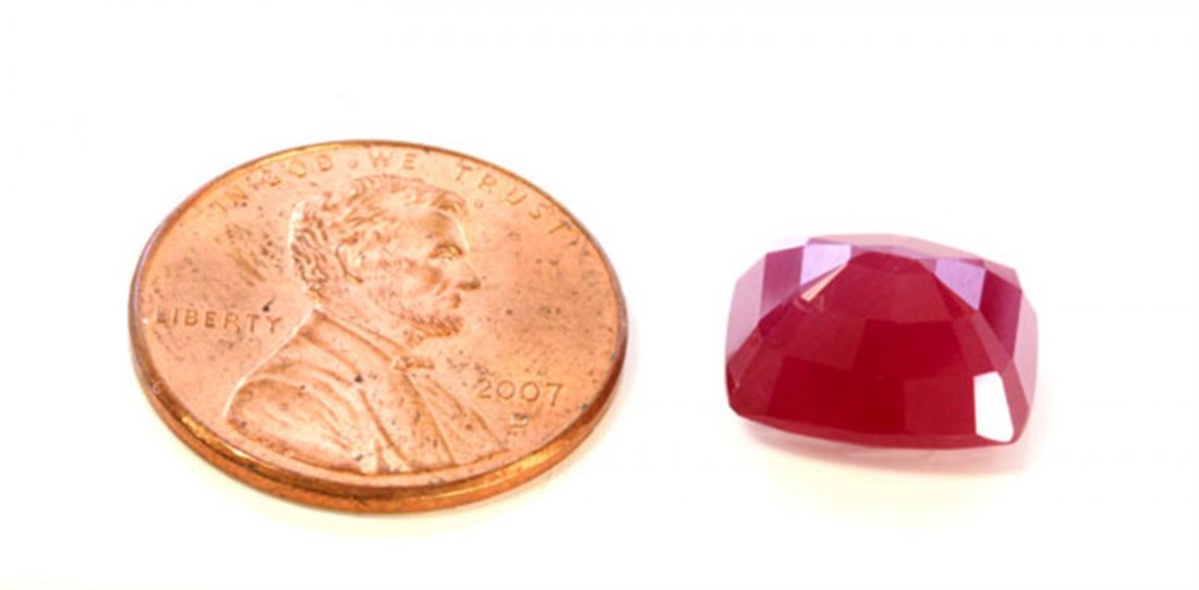 8 ct & up Ruby Emerald Cut ctw 8.63: 8 ct & up Ruby Emerald Cut ctw 8.63