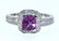 Pink Sapphire 2.72 ctw & Diamond Ring 14KW