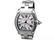 Large Cartier Stainless Steel Roadster Watch. Silver