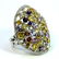 NATURAL CEYLONG MIX SAPPHIRE 11.75CT / DIAMOND 0.63CT / - 2