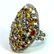 NATURAL CEYLONG MIX SAPPHIRE 11.75CT / DIAMOND 0.63CT / - 3