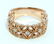 Diamond 0.35 ct Ring, 4.64 gram 14K Rose Gold