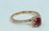 Natural Ruby 0.99ct Diamond 0.32ct - 2