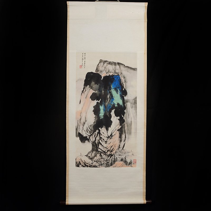Chinese Scroll Painting,Chang Dai-Chien(1899-1983) (1 of 6)