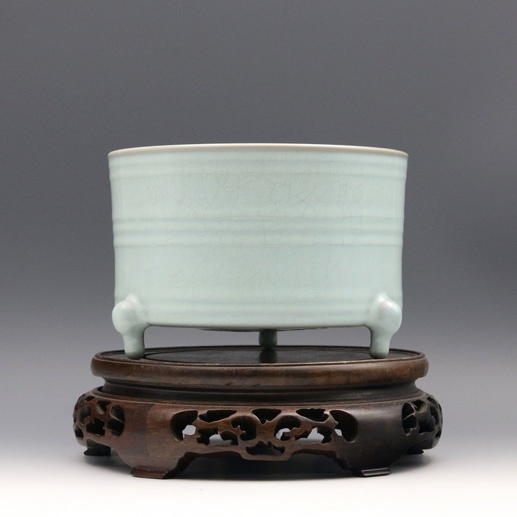 A Chinese Antique Celadon Glazed Porcelain Xi (1 of 4)