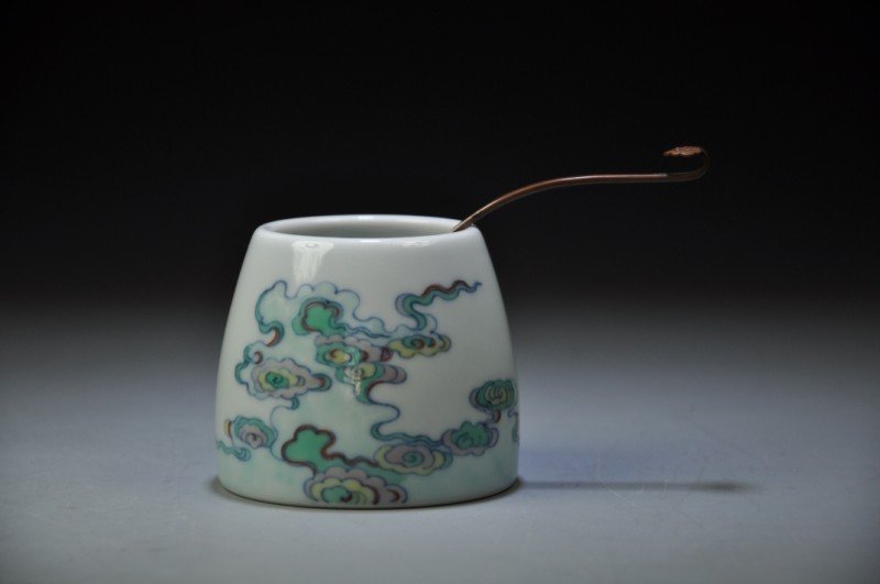Chinese Doucai Water Coup And Spoon (1 of 4)